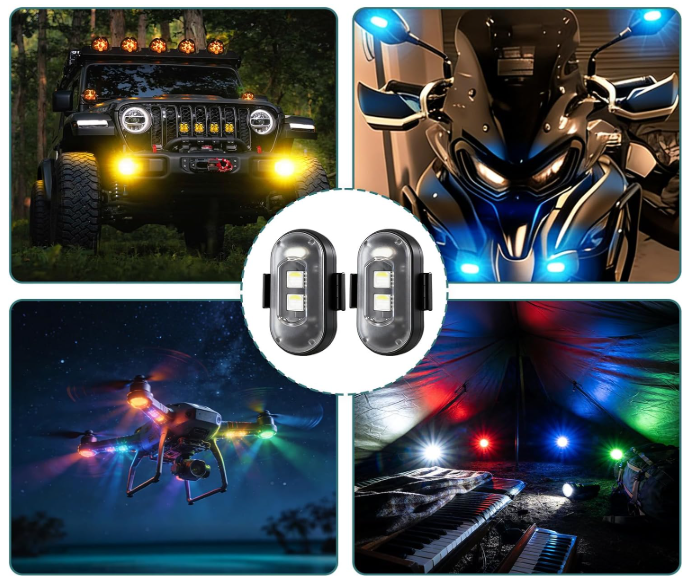 Luces LED con control remoto