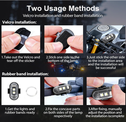 Luces LED con control remoto